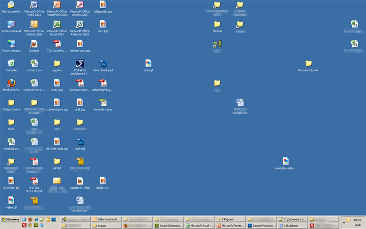 July 2011 – Windows (work computer)