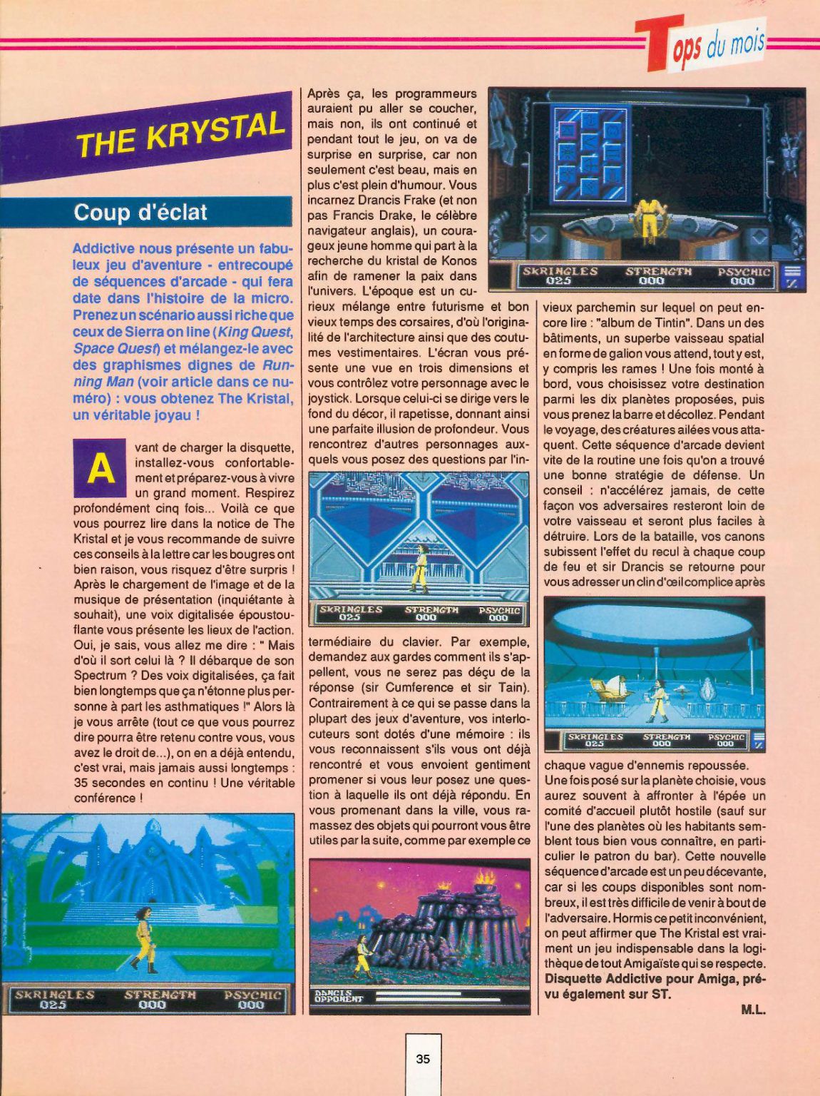 The Krystal – Micro News n° 22, page 35