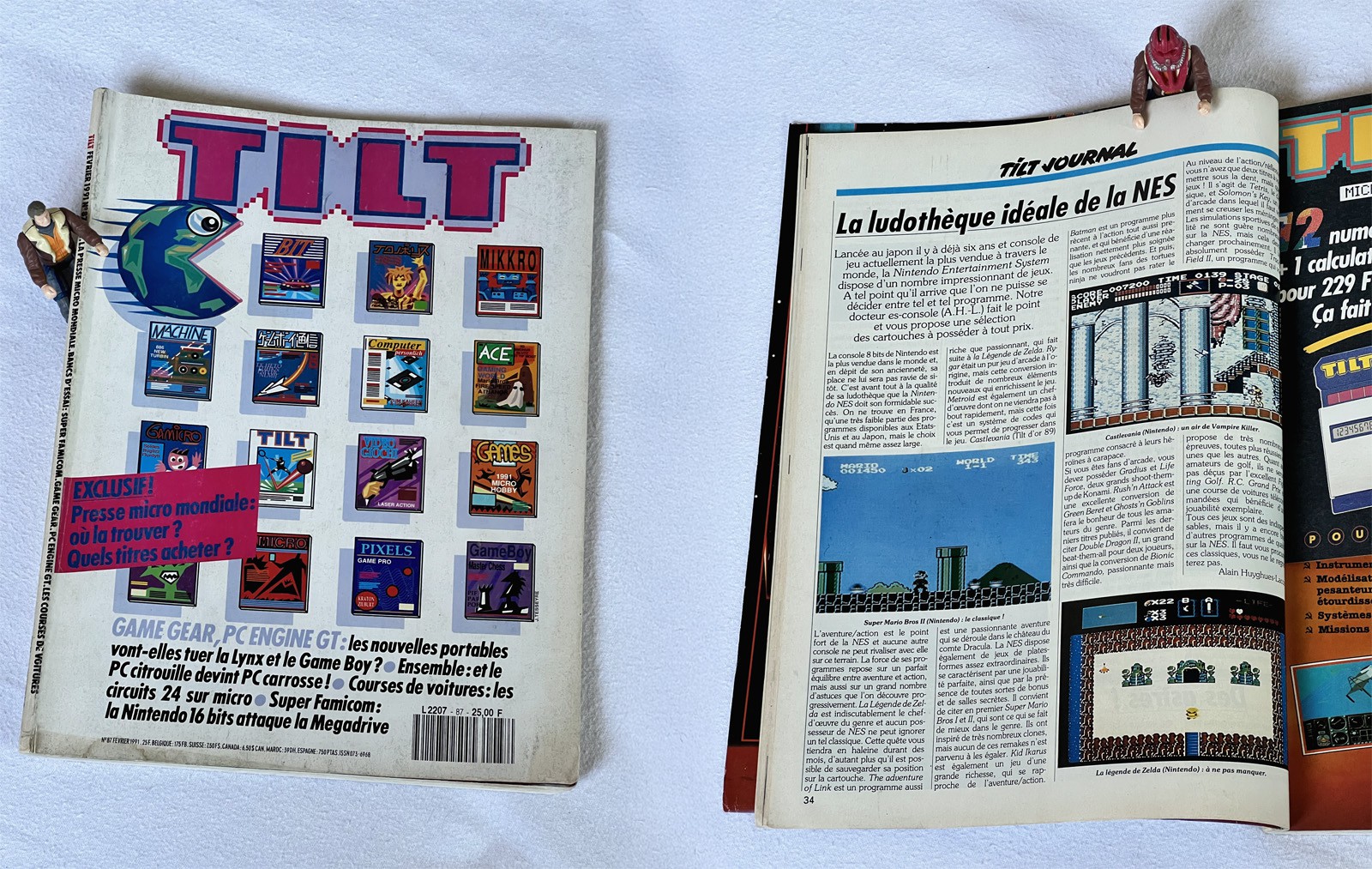 Mon exemplaire du Tilt n°87 de 1991