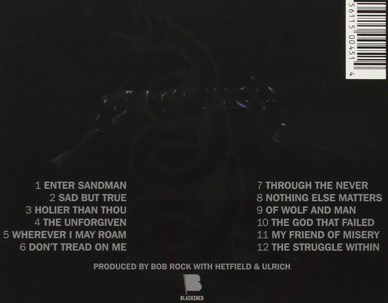 Metallica - Black Album