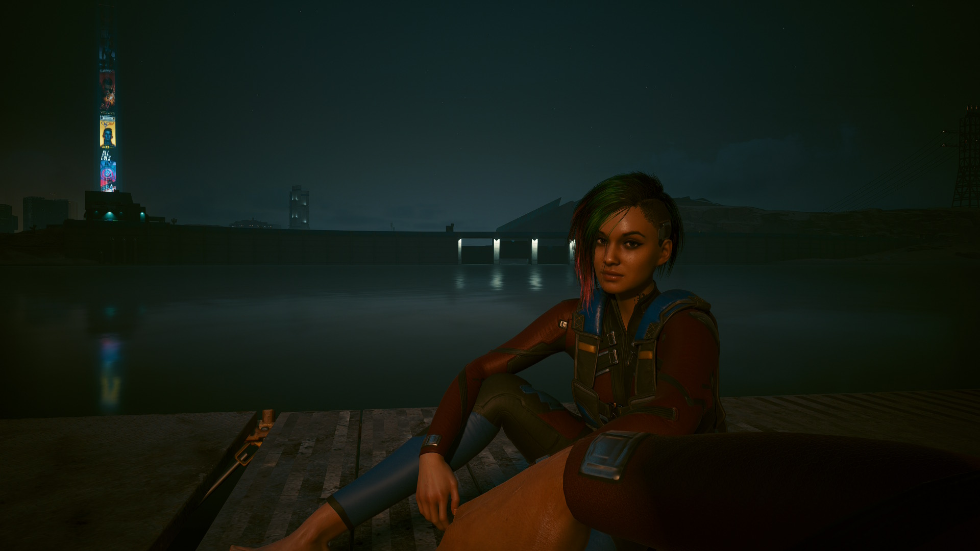 After a scuba diving session, with my beloved Judy