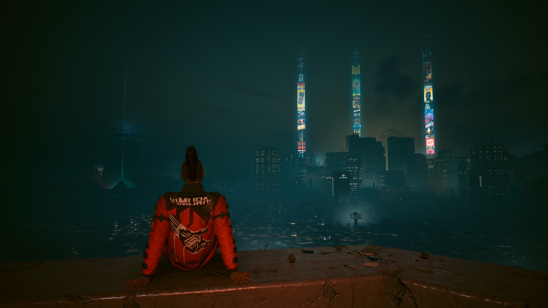 Taking a break before the action