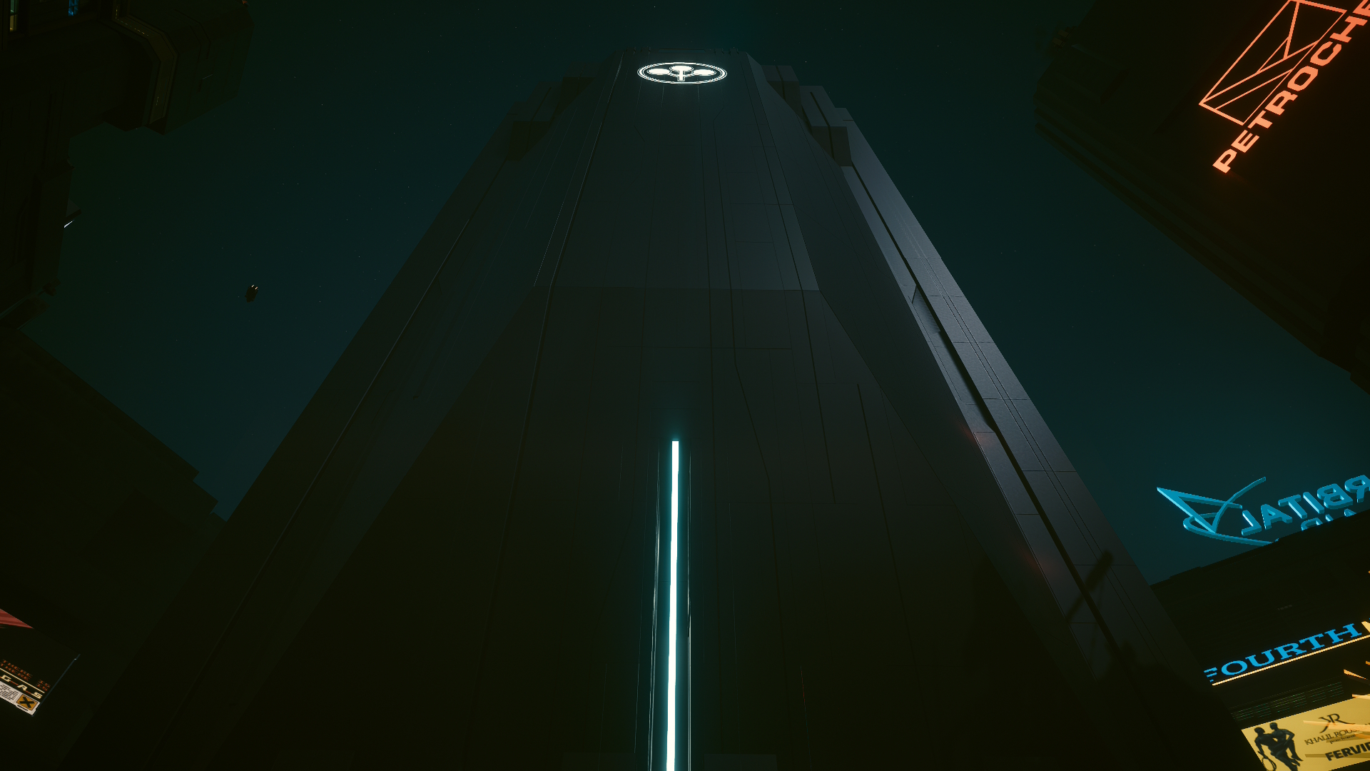 More Akira vibes (Arasaka Tower)