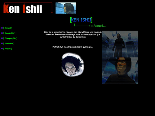 2001 Ken Ishii Website