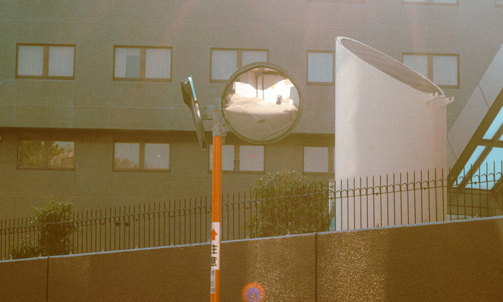 Traffic Mirror Self-Portrait