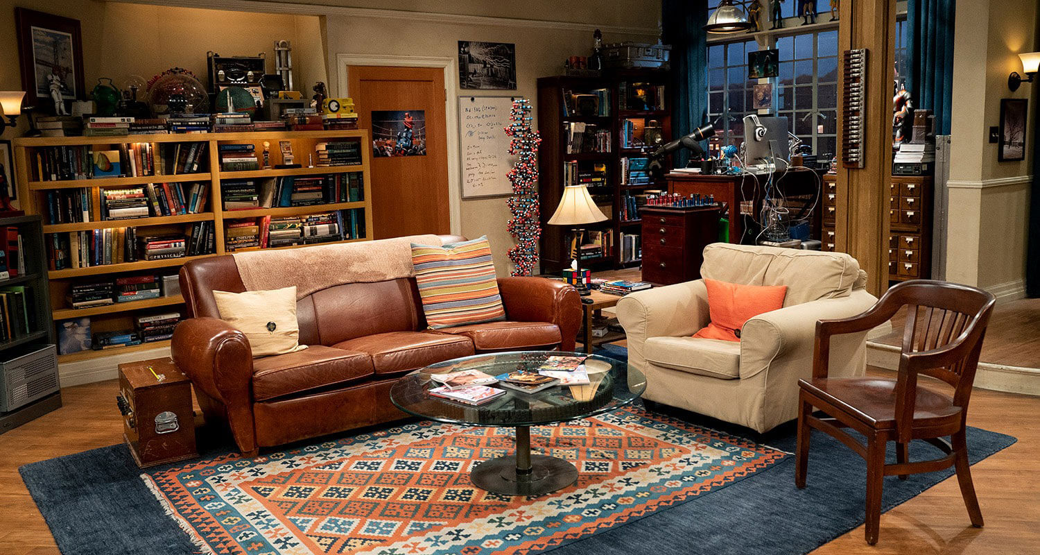 Leonard and Sheldon apartment from TBBT