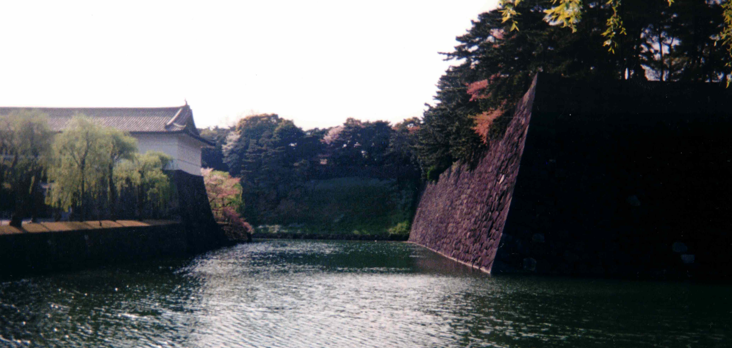 The Imperial Palace moat.