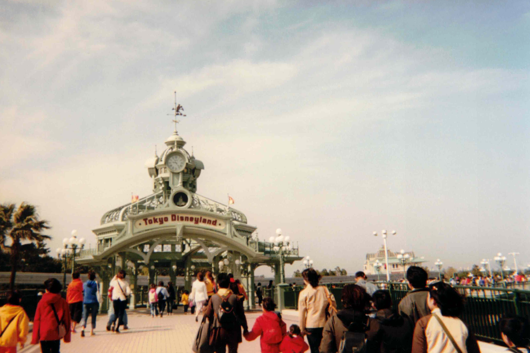 Gateway Cupola, main entrance to the park, a short walk from Maihama Station.