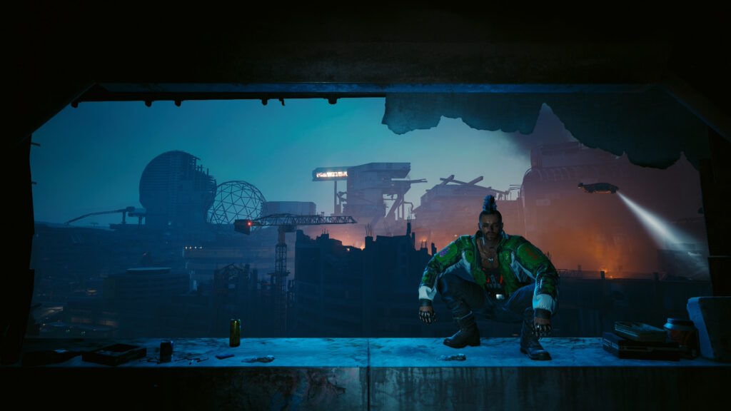 A brief pause amidst the chaos