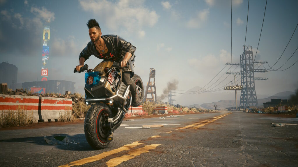 Showing off with my ride