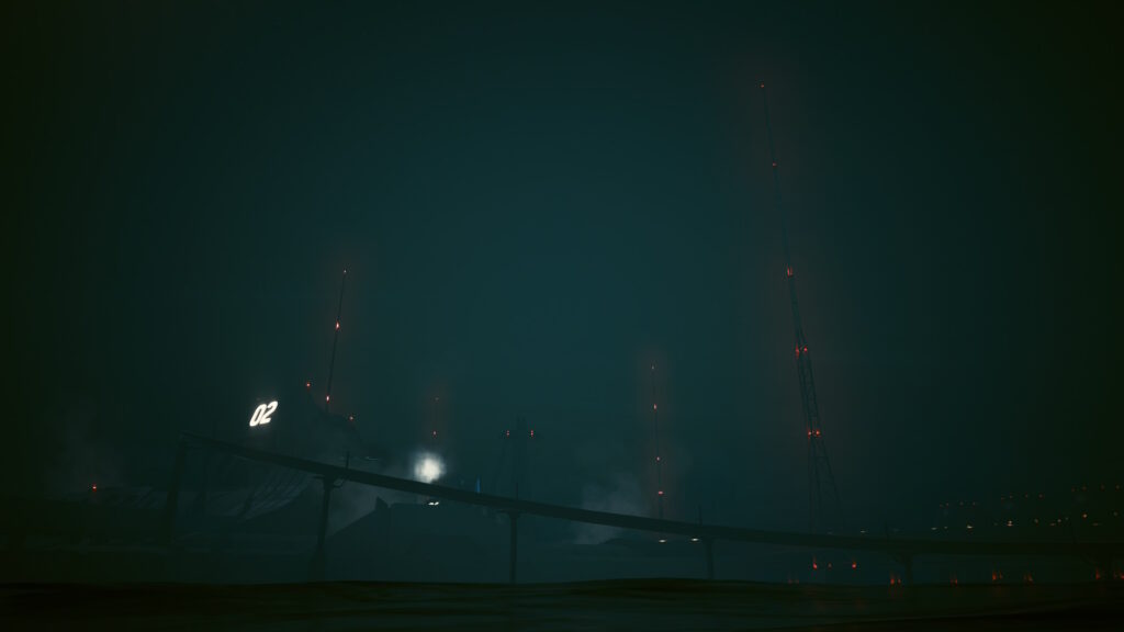 The atmosphere was kind of scary